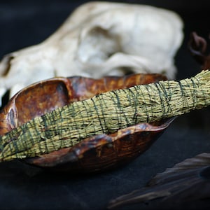 Homegrown Juniper Smudge Stick: Cleansing Ritual Burning Herbs