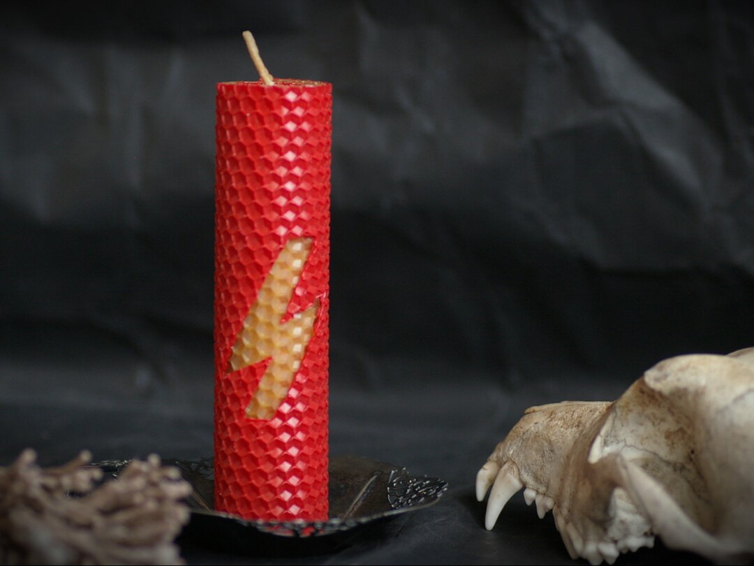 Spell Runic Candle, Soulou Rune, Witchcraft Candle, 100% Pure&natural ...