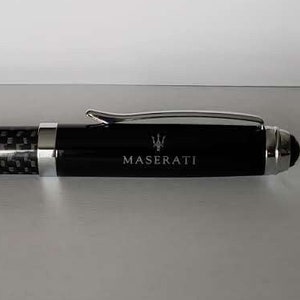 Beautiful Maserati Carbon Fiber Writing Pen w/ box
