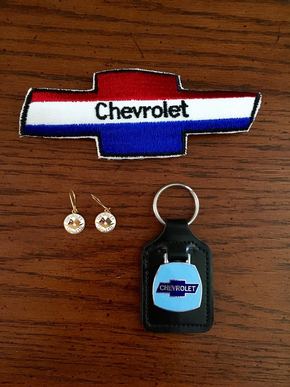 Chevy Automotive Accessories Bundle! Patch, ename… - image 1
