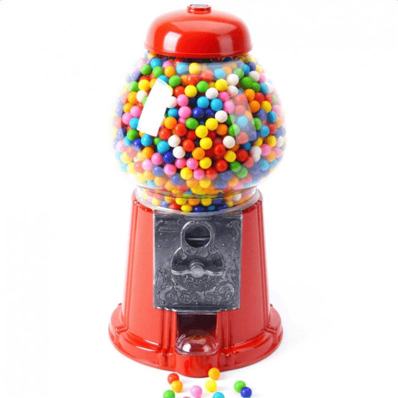 Vintage carousel industries gumball machine from the 80 s etsy
