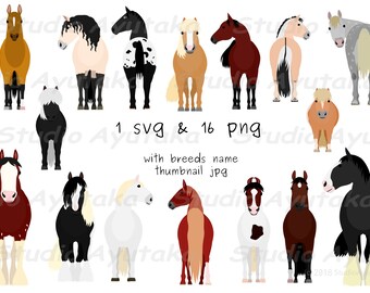 Download Horse Breed Clipart Etsy