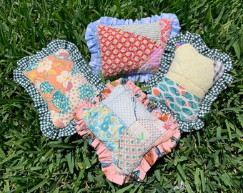 Handmade Cat, Small Pet Pillow with catnip *Made to Order*