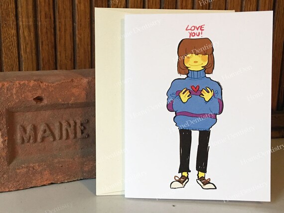 Frisk Undertale Fandom Fan Art Cosplay Love You Valentines 8 Etsy Frisk Undertale Fandom Fan Art Cosplay Love You Valentines 8 Etsy