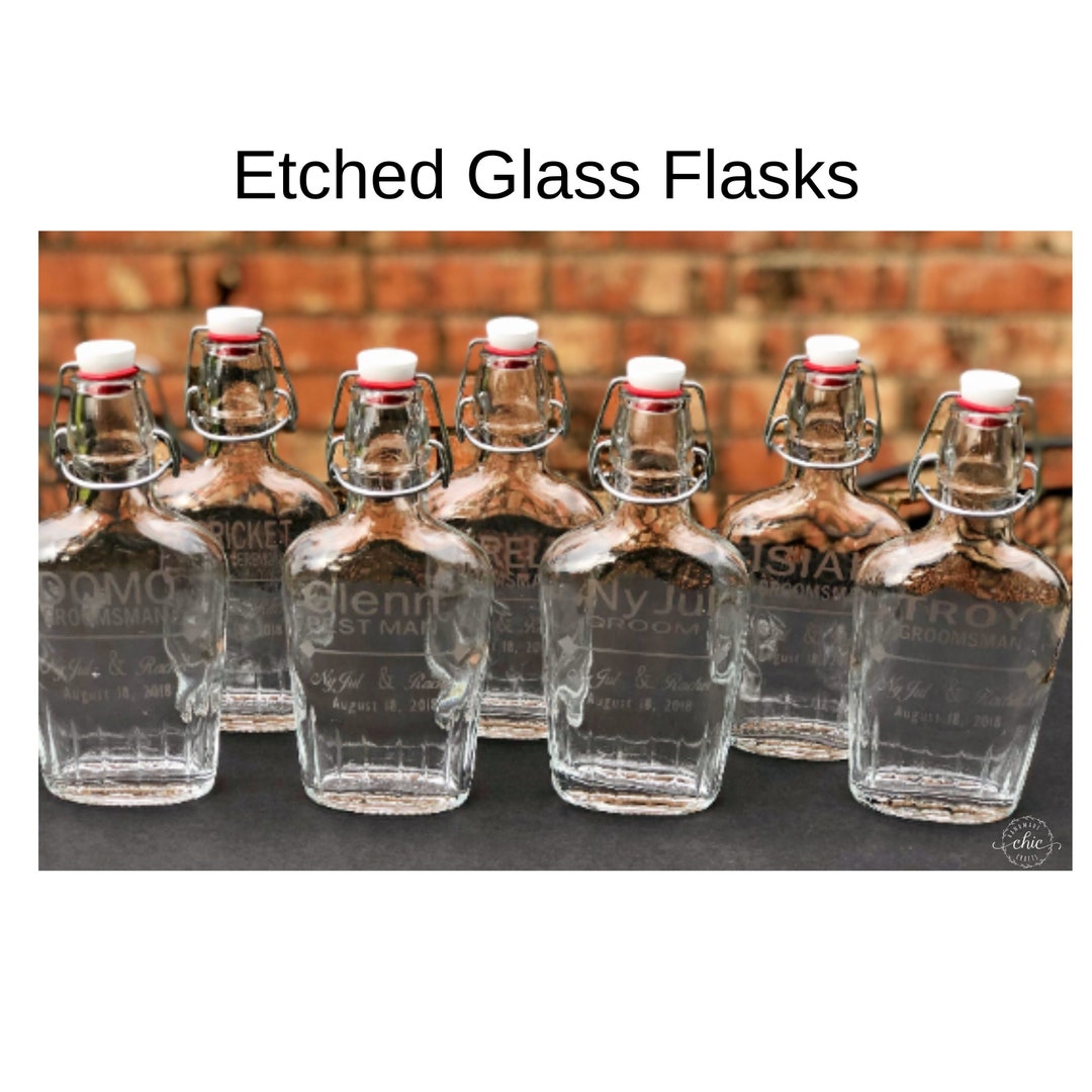 Customized Whiskey Flask, Personalized Groomsmen Decanter, Top Gifts ...