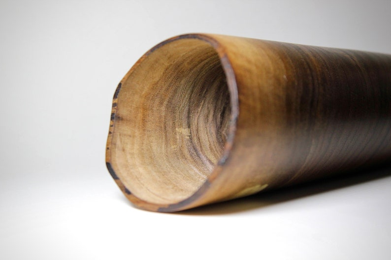 Natural Edge Black Walnut Wood Vessel Decorative