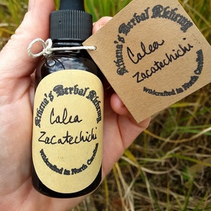 Calea Zacatechichi Tincture- 1/2 oz or 1 oz, Lucid Dreaming-Organic Herbs
