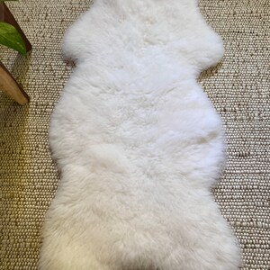 Baby Sheepskin Rug, Hygge Nursery Décor, Pram Liner Stroller Blanket, Baby Shower New Mom Gift, Gender Neutral New Baby Gift, Nursery Rug