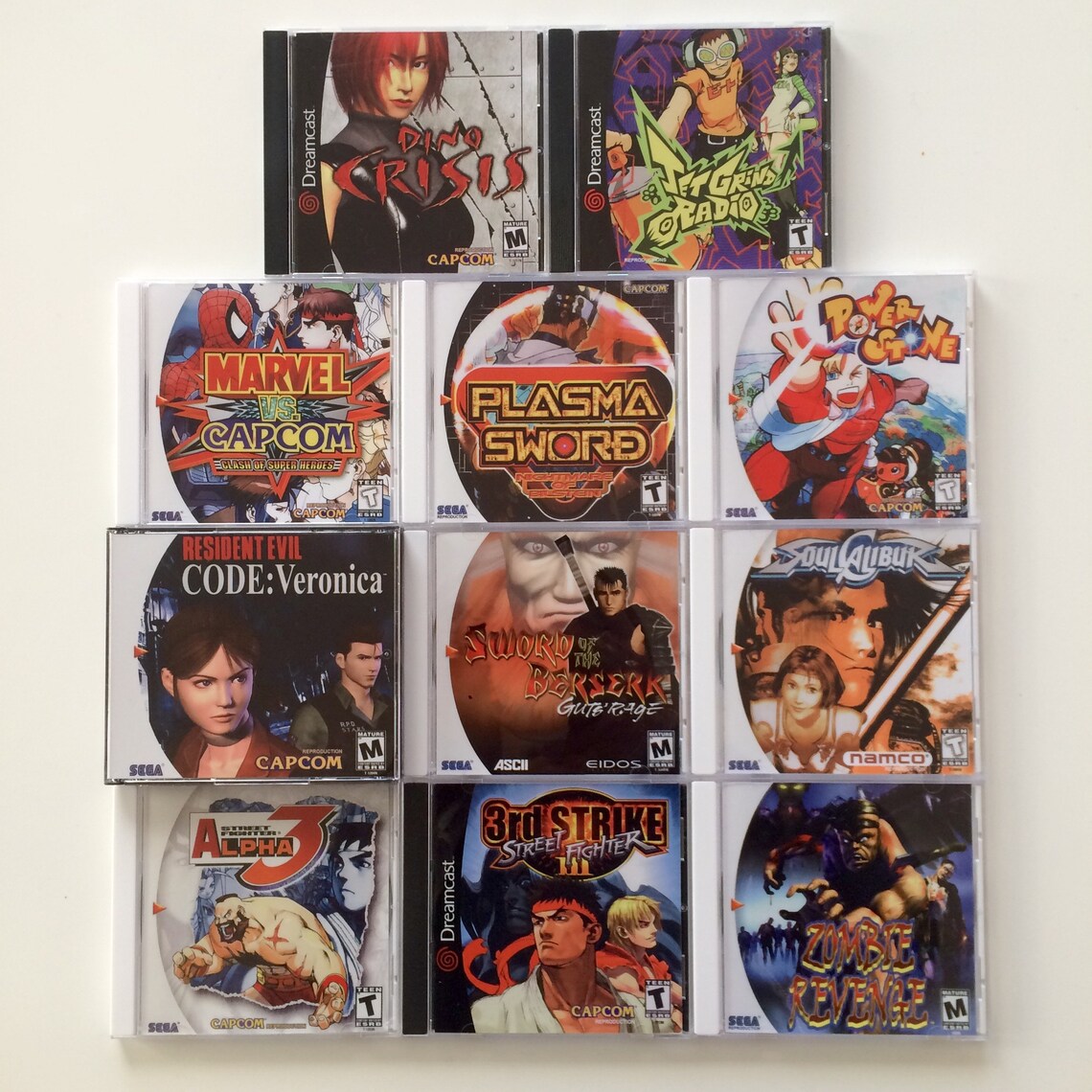 Sega Dreamcast CDROM Games Etsy