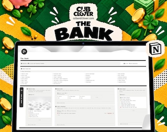 Suivi financier Notion | Tableau de bord Budget, Revenus et Dépenses