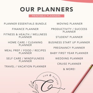 FINANCE PLANNER Printable Budget Planner, Debt & Bill Tracker, Monthly Bill Tracker, Savings Chart, Budget and Spending Tracker image 10