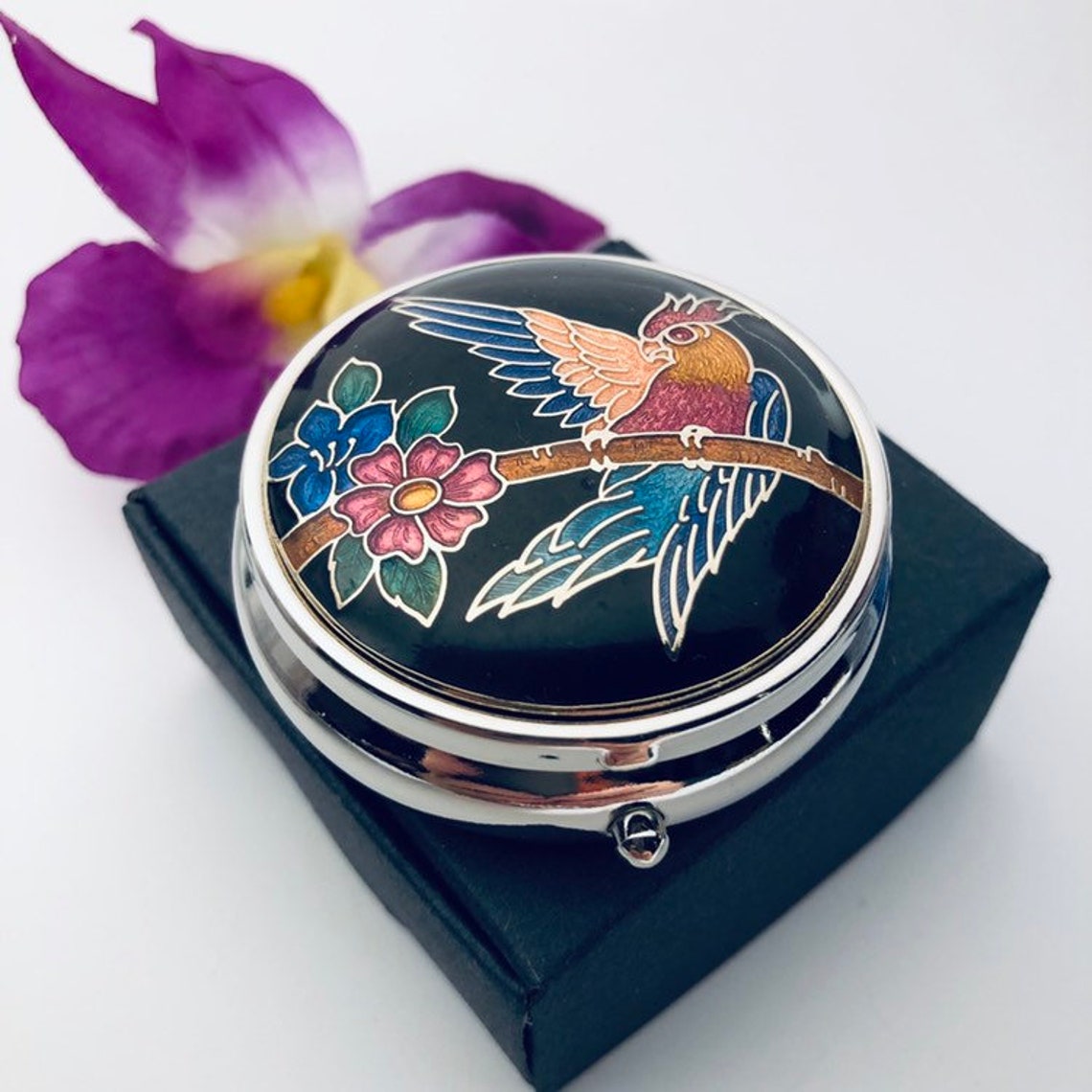 New Pill Box Pill Case Jewelry Box Trinket Box Pill Etsy