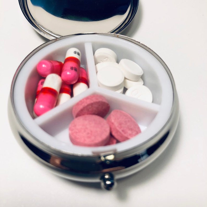 New Pill Box Pill Case Jewelry Box Trinket Box Pill Etsy