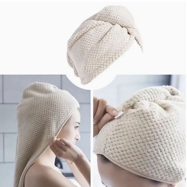 Microfiber Hair Towel Wrap, Head Turban, Towel Wrap, Hair Drying Towel