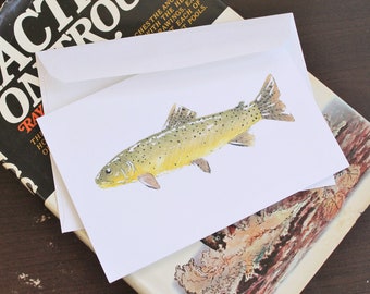 4x6 Apache Trout Note Card or Greeting Card