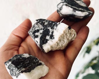 Zebra Jasper Rough Form, Natural Zebra Jasper Raw Crystal, Home Crystal Decor, Meditation Stones, Rocks and Geodes, Small Zebra Jasper