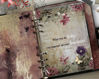 Planner Dashboard Laminated Size A5