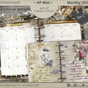 Happy Planner Mini Monthly Inserts 2023 No.2 - Etsy Australia