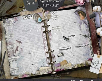 5.5 x 8.5 Planner Refill 2026 Printable
