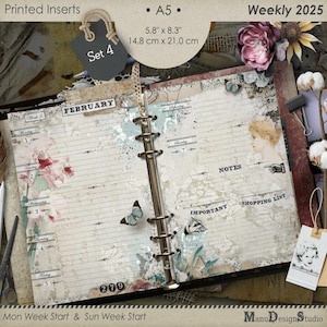 A5 Planner Refill 2025 - No. 4