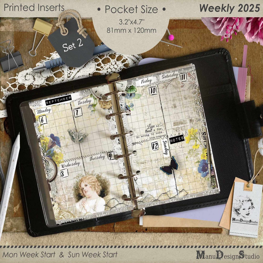 2025-pocket-size-weekly-planner-refill-set-no-2-etsy