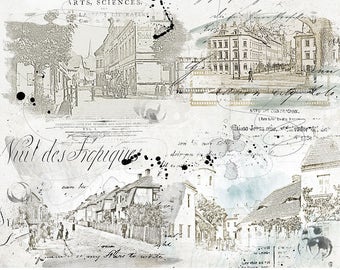 Superpositions numériques, superpositions vintage, superpositions Scrapbook, superpositions Photoshop, graphiques numériques, album généalogique, superpositions transparentes