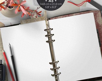 Dot Grid Paper A5 - Printable PDF