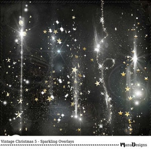 Sprankelende Overlays kerst Sparkles, Christmas Light Overlay, kerst sterren, digitale Overlay, Holiday glitter, Foto Overlay, Star