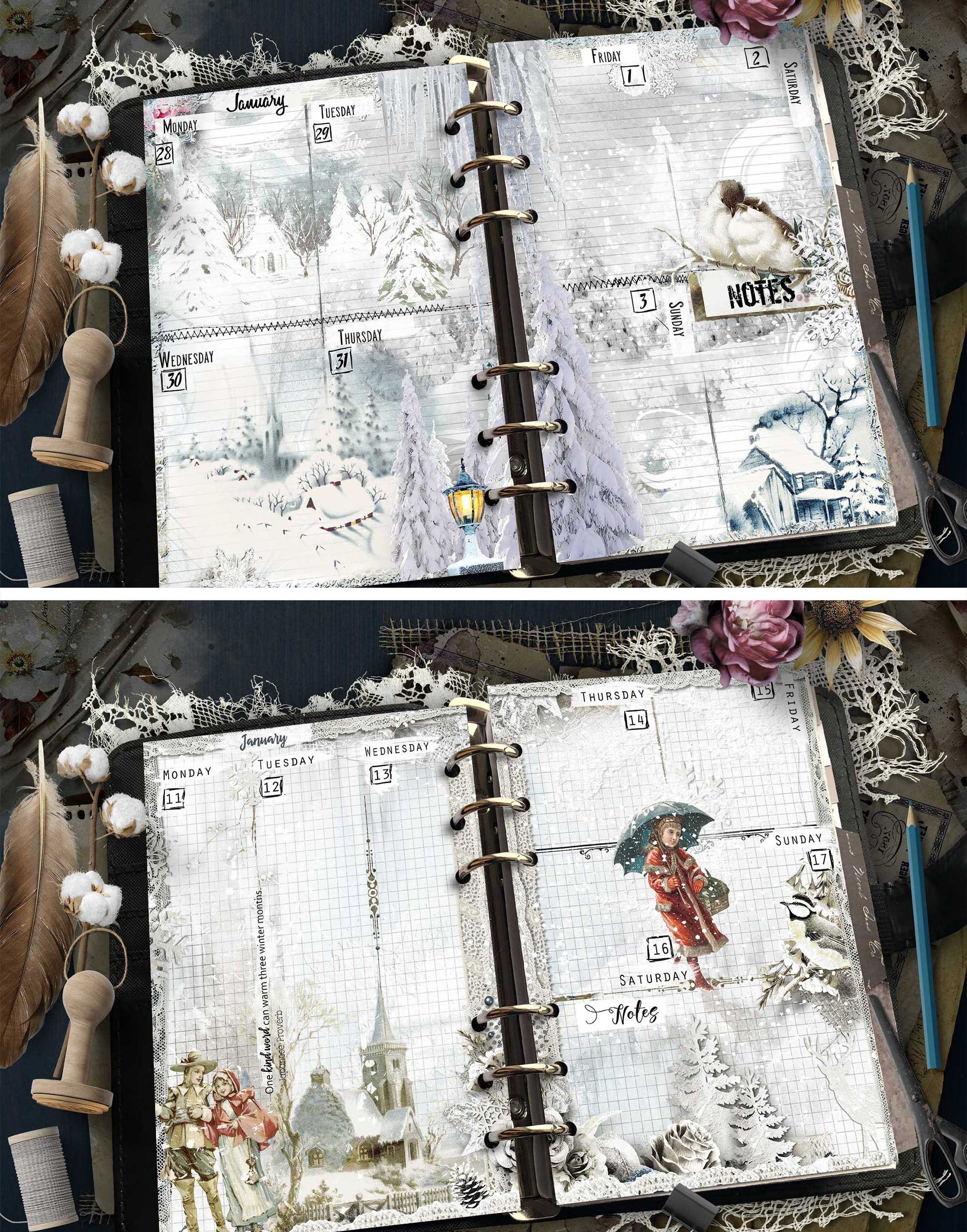 2023 Weekly Planner Refill Franklin Covey Compact Size Set No. Etsy