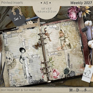 A5 Weekly Planner Refill 2027