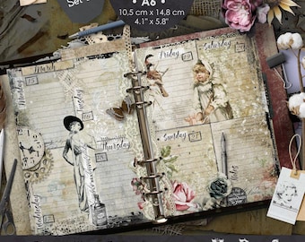 Printable Planner Pages 2027 - A6 Size