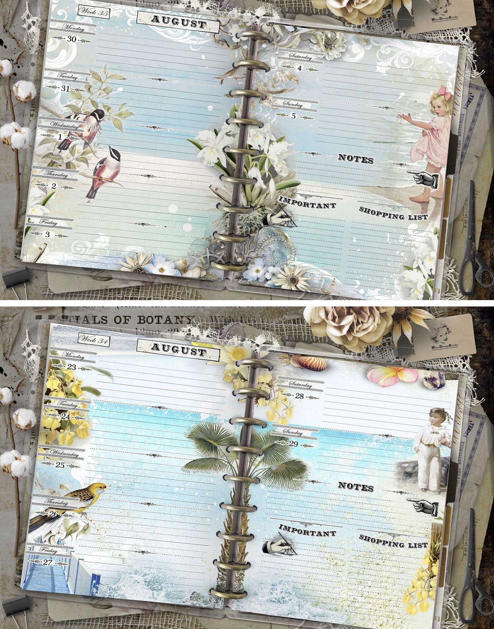 2023 Weekly Planner Refill Classic Happy Planner Set No. 4 - Etsy