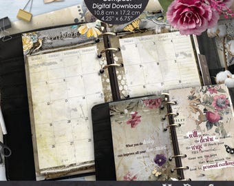 Printable 2027 Monthly FC Compact Planner Pages
