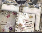 Printable Monthly Planner 2026 Refill Classic Size for Happy Planner