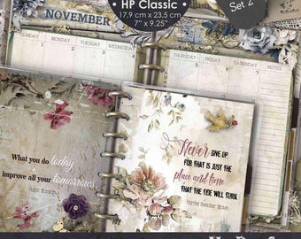 Printable Monthly Planner 2026 Refill Classic Size for Happy Planner