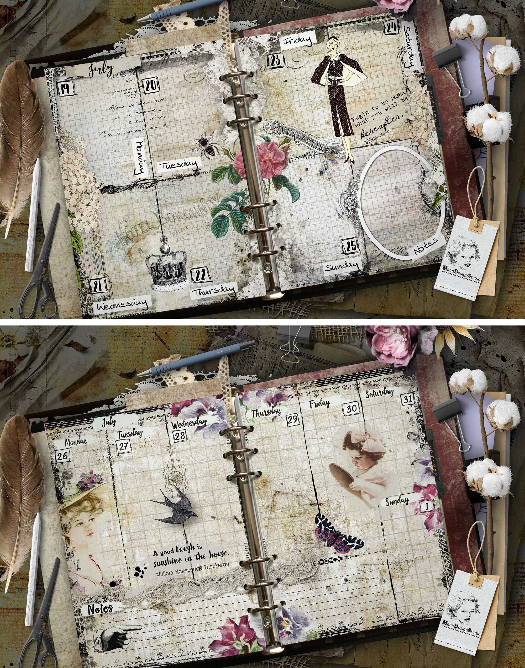 2022 Weekly Planner Refill Classic Size for Franklin Covey Etsy UK