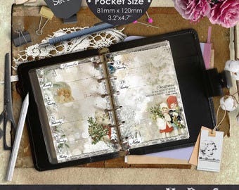 2027 Pocket Planner Inserts | Weekly Planner Printable PDF