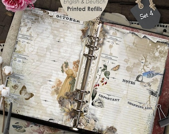 2026 Weekly Planner Pages A5, A6, B6
