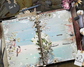 2026 Weekly Planner Pages, Set No. 4