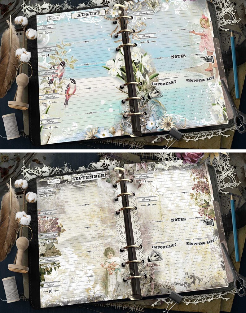 2023 Compact Size Weekly Planner Refill Franklin Covey Set Etsy