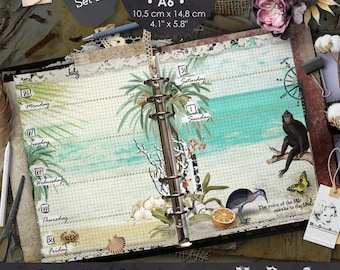 2027 Weekly Planner Printable | A6 Planner Inserts | PDF