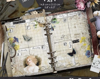 Weekly Planner Printable 2027 - A5 size