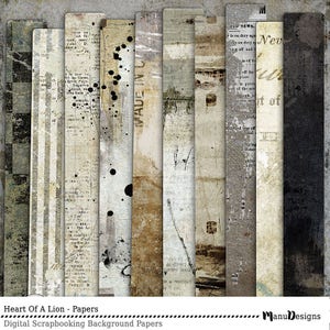 Papeles de álbum de recortes digitales imprimibles para hombres, Día del padre, Niño, Documentos de antecedentes para hombres, Historia familiar, Diario de arte