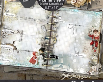 2027 Weekly Planner Printable | Happy Planner BIG Refill Inserts