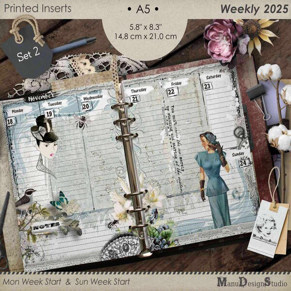 Planner refill etsy