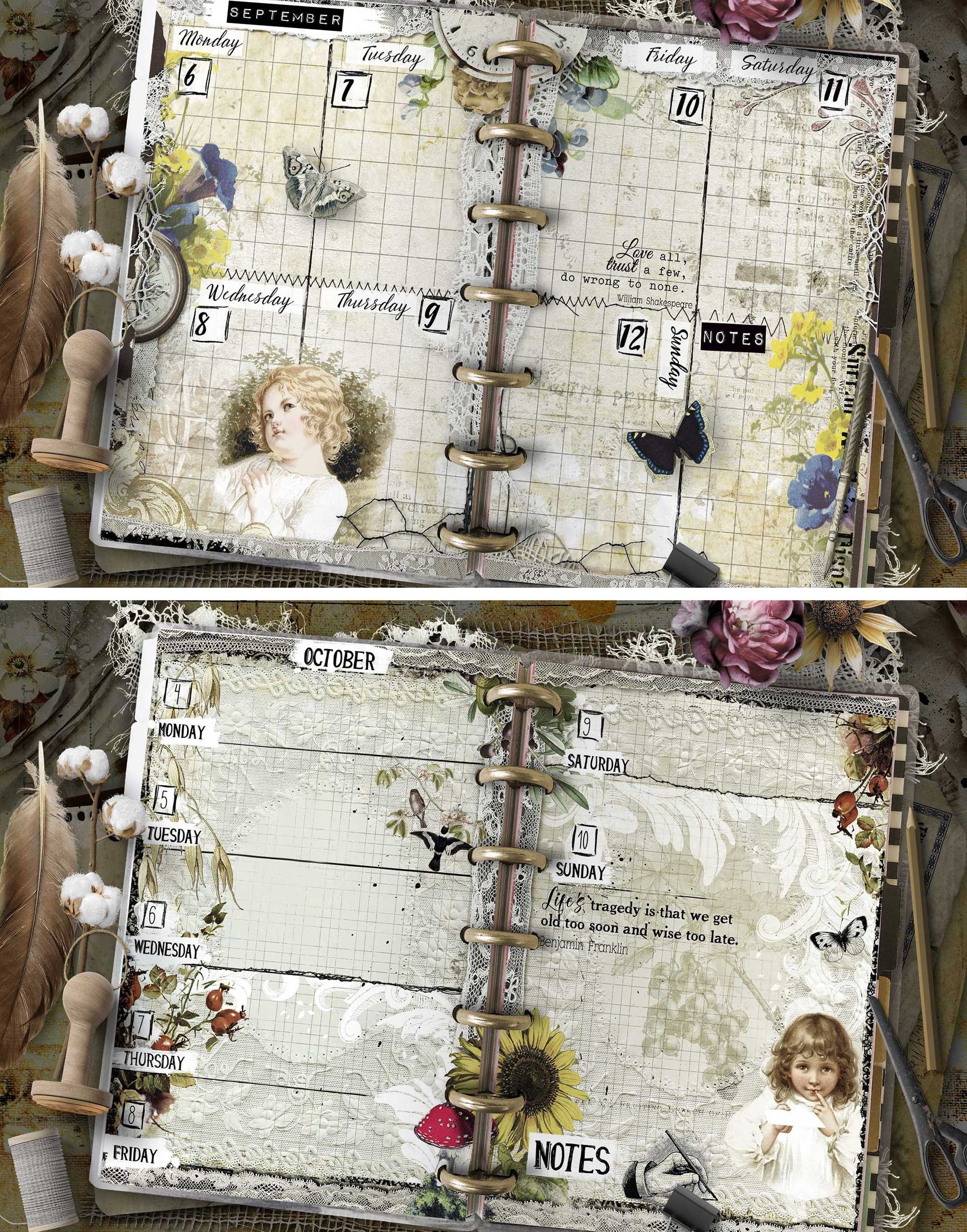 Happy Planner Mini 2023 Weekly Planner Refill Set No. 2 Etsy