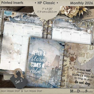 2026 Happy Planner Classic Monatsseiten