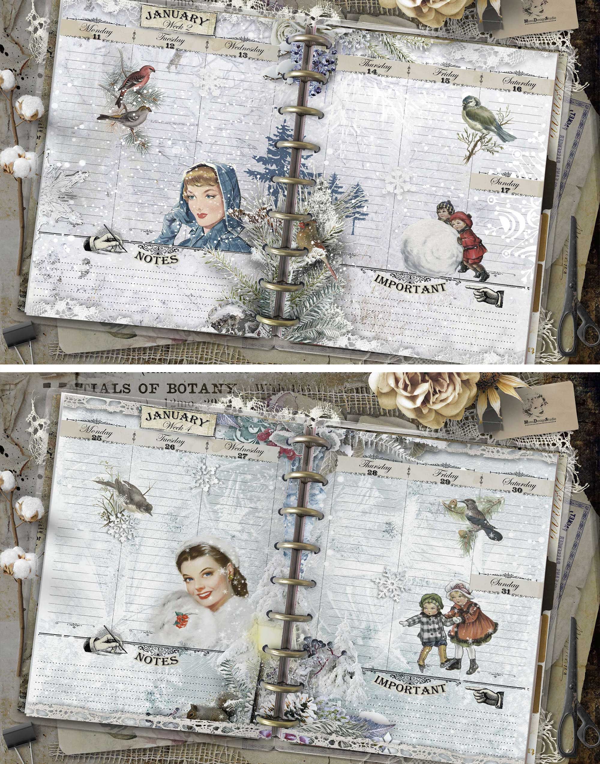 2023 Weekly Planner Refill for Classic and Big Happy Planner - Etsy