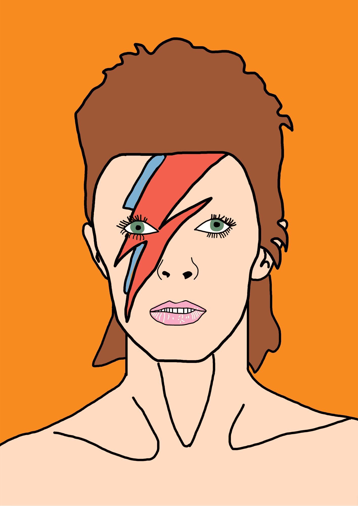 David Bowie Print Etsy UK