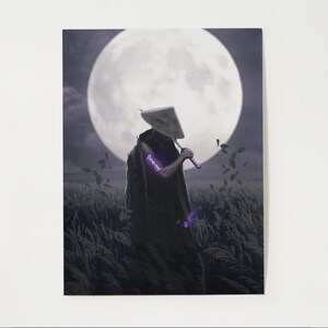 Samurai Digital Wall Art